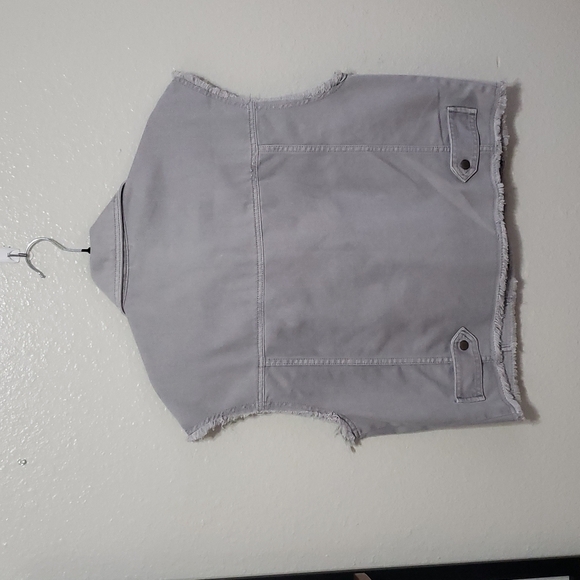 Zara Jean Cropped Vest, Size M - Picture 8 of 14